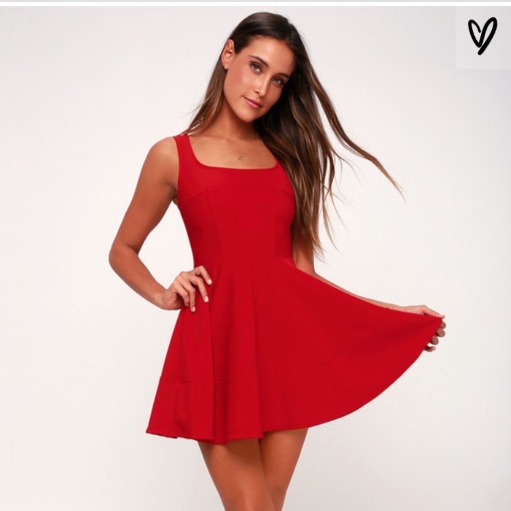 Red lulu’s dress